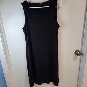 Plus Size Black Midi Dress by George